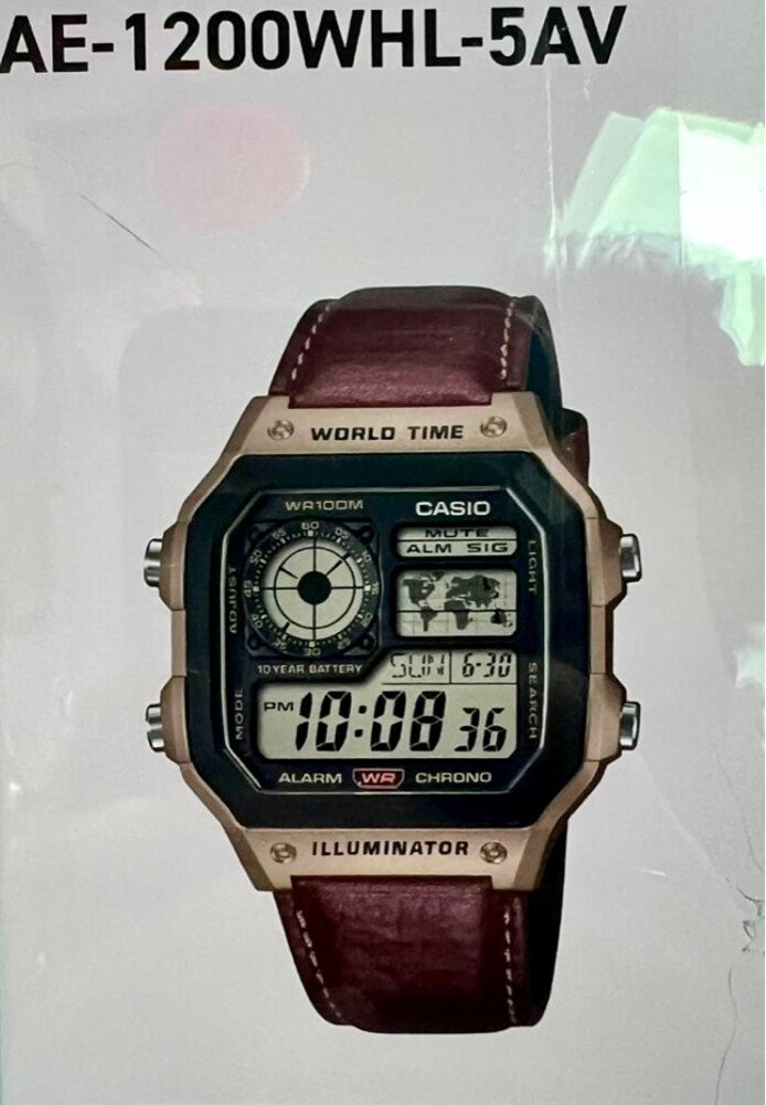 Casio 3299, AE-1200WH original  - 1