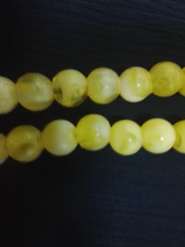 Amber Soil Rosary 44 Pieces - 3
