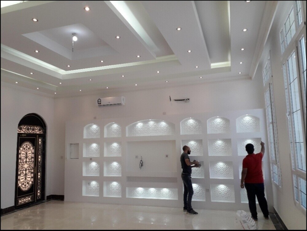 صبغ داخلي وخارجي أبواب و تربزين - 3