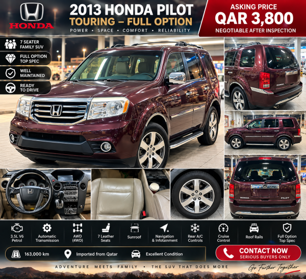 2013 Honda Pilot Touring Full - 8