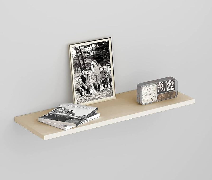 Large shelves, beige color - 4