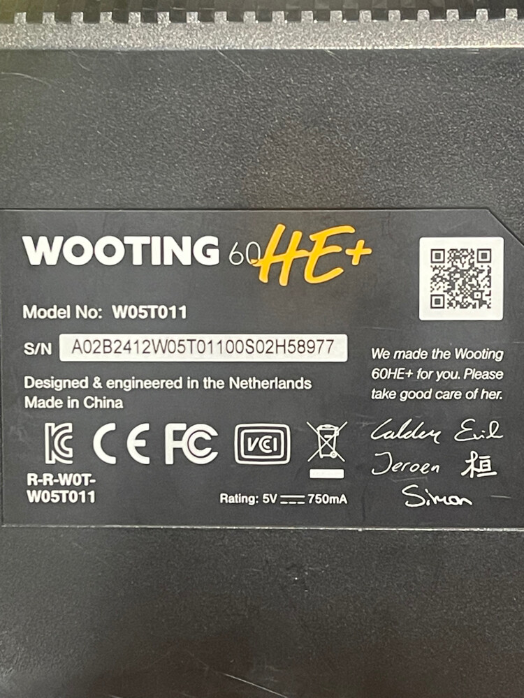 Wooting 60HE+ Keyboard - 2