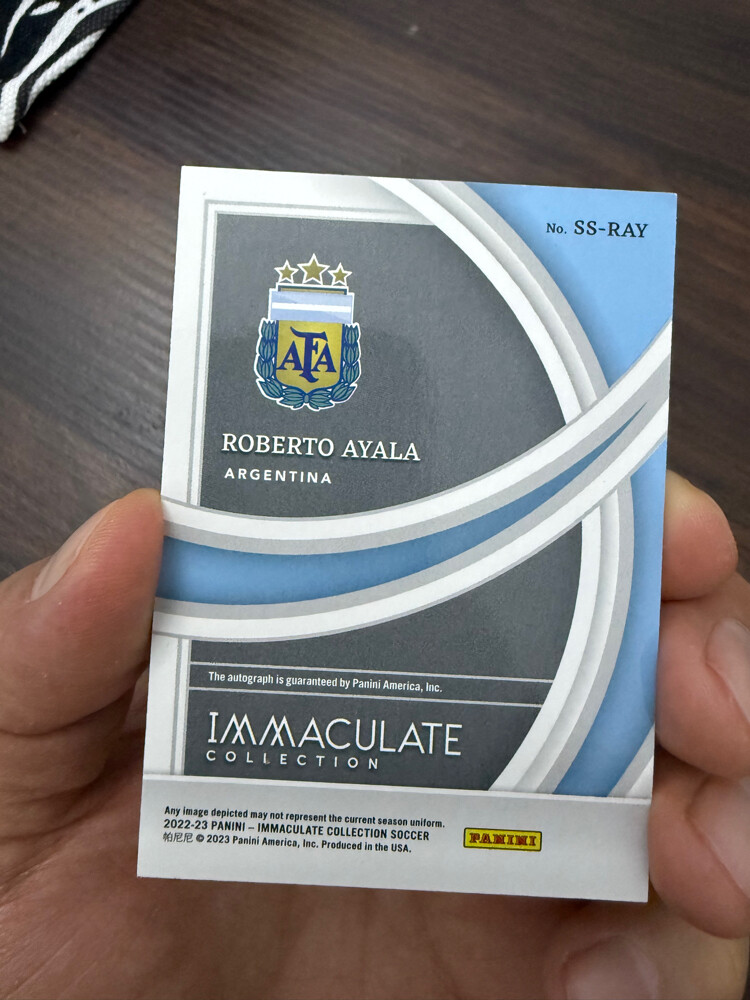 Roberto Ayala Football Card - 3