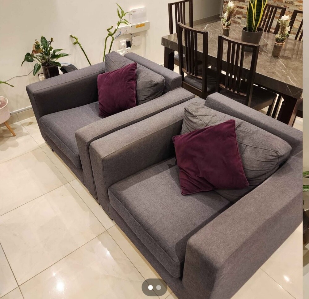 sofa set 5 seaters - 2