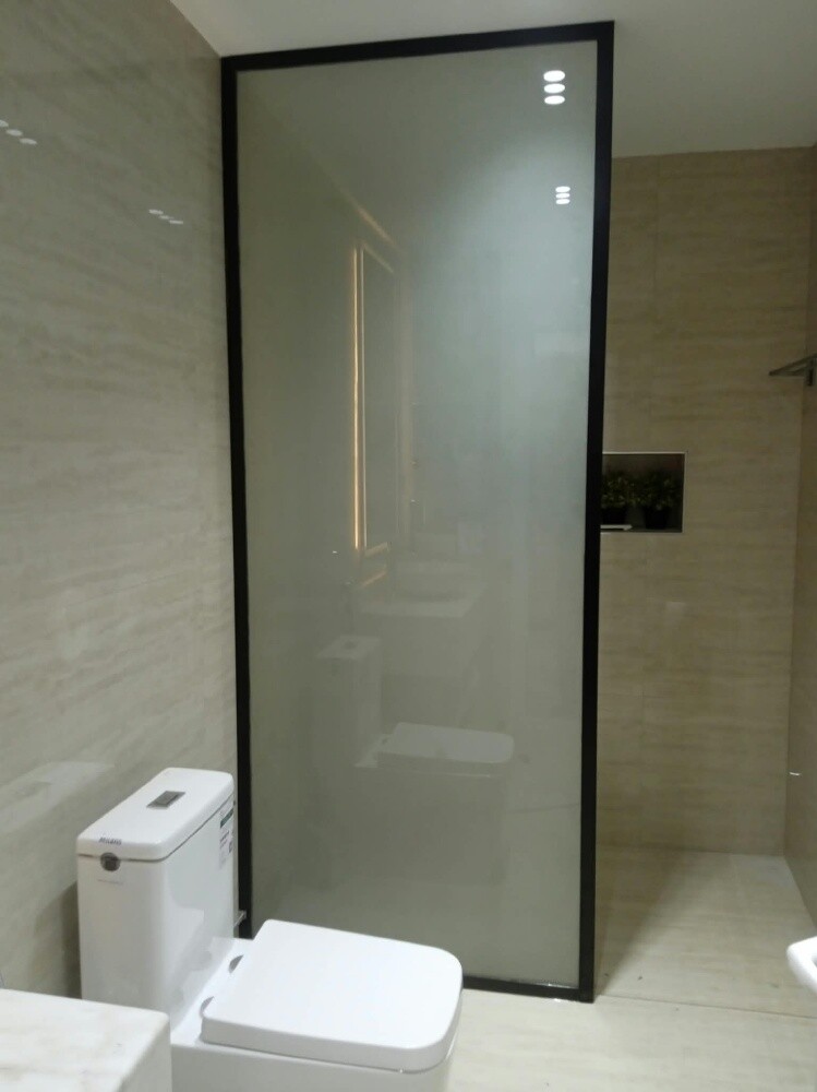 Glass partition for bathroom shower - 6
