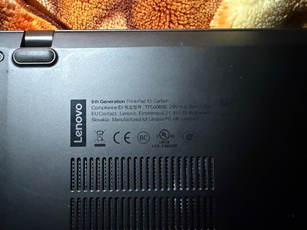 Lenovo X1 Carbon  - 5