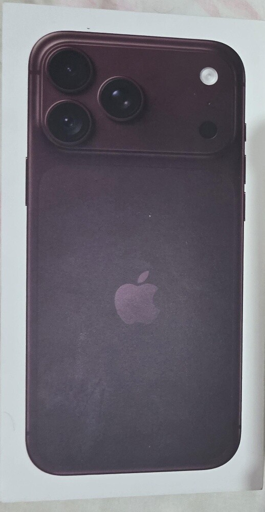 Iphone18PROmax512gb Burgundy new - 1