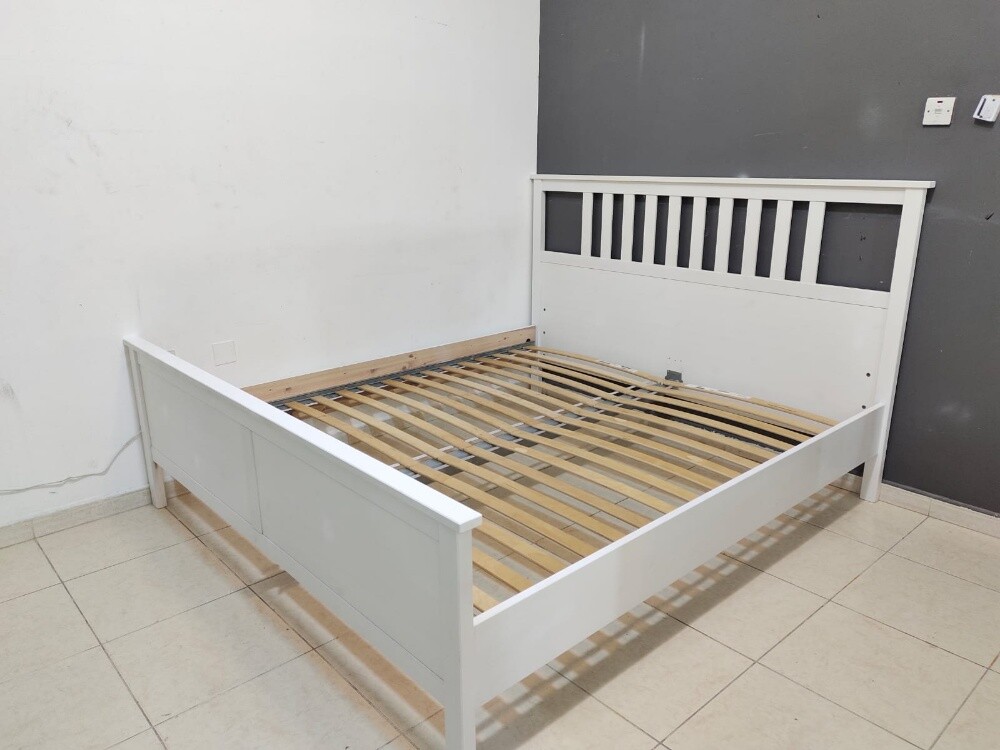 King size bed with mattress for sa - 2