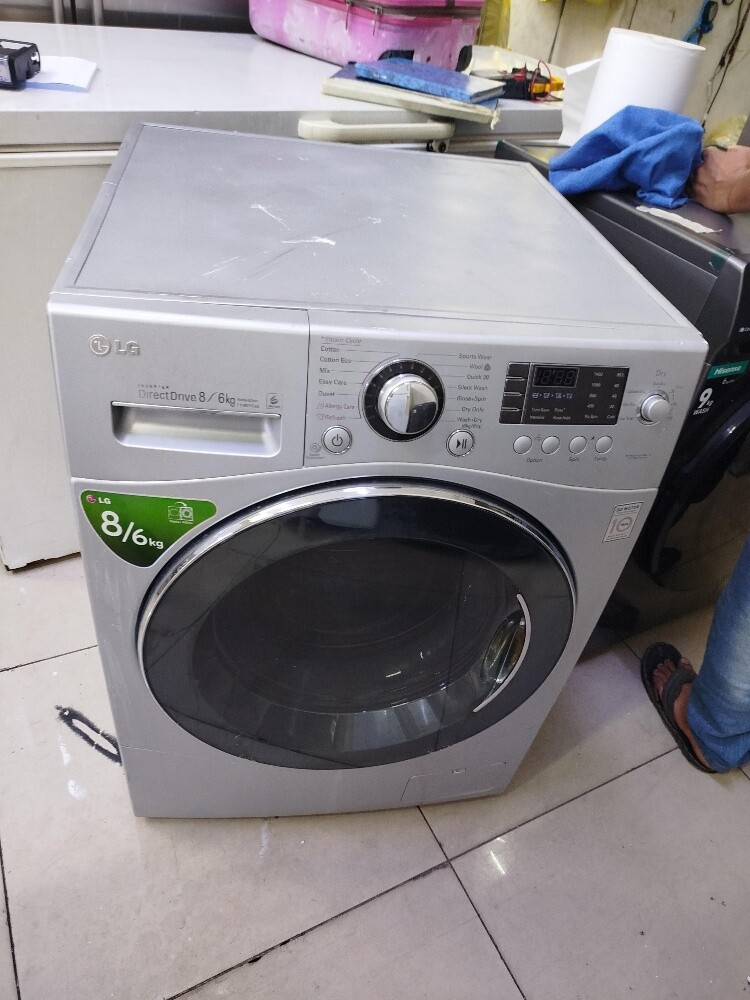 LG 8kg wash 6kg dryer 2in1 machine - 2