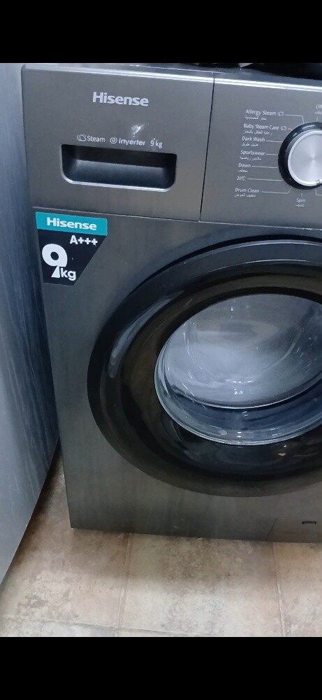 washing machine 9kg hisens - 2