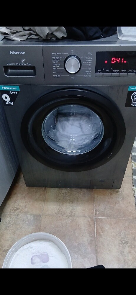 washing machine 9kg hisens - 3