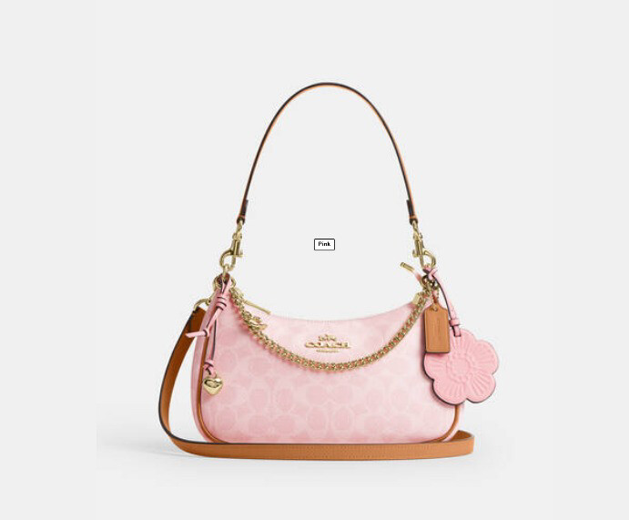 Coach Teri Sling Bag – Pink - 2