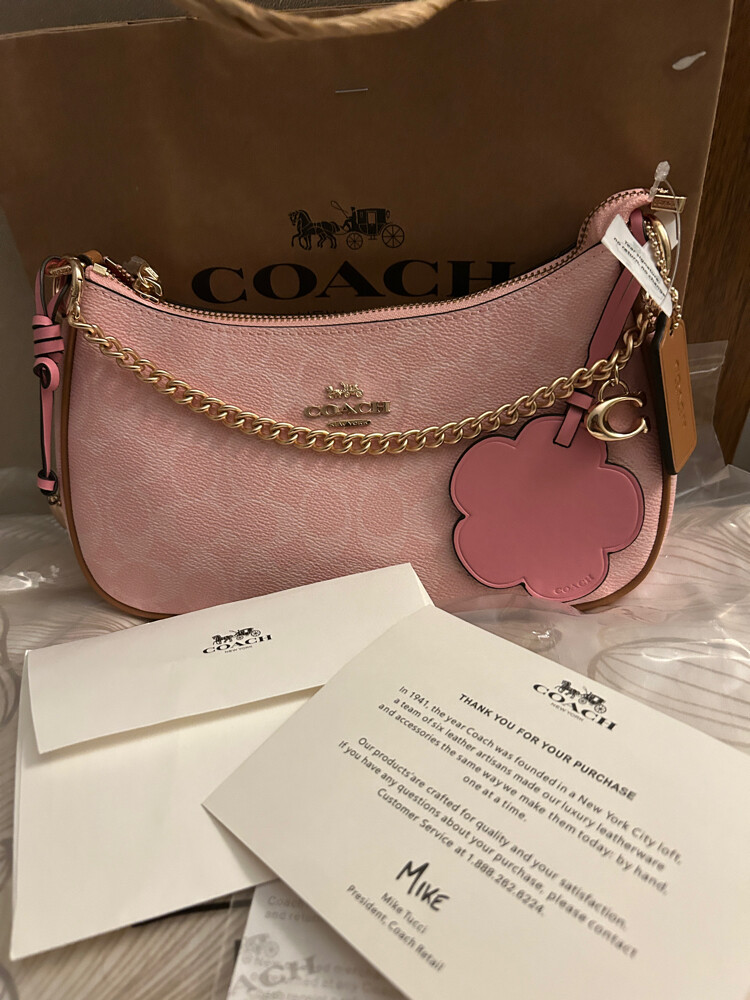 Coach Teri Sling Bag – Pink - 1