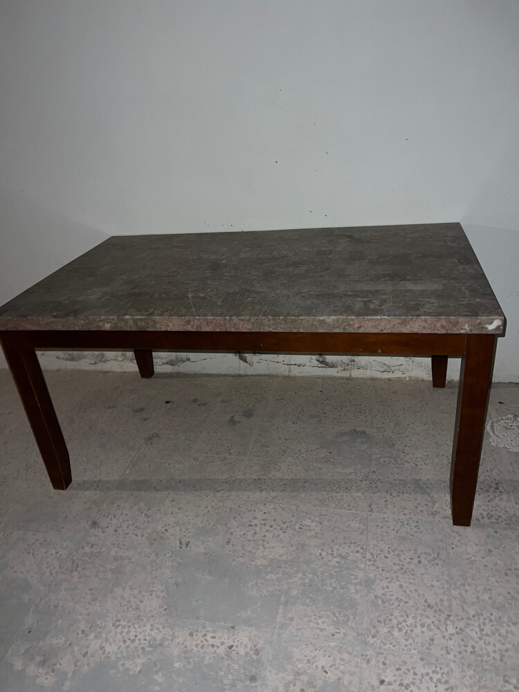 Dining Table(Granite) with 4 chairs - 3