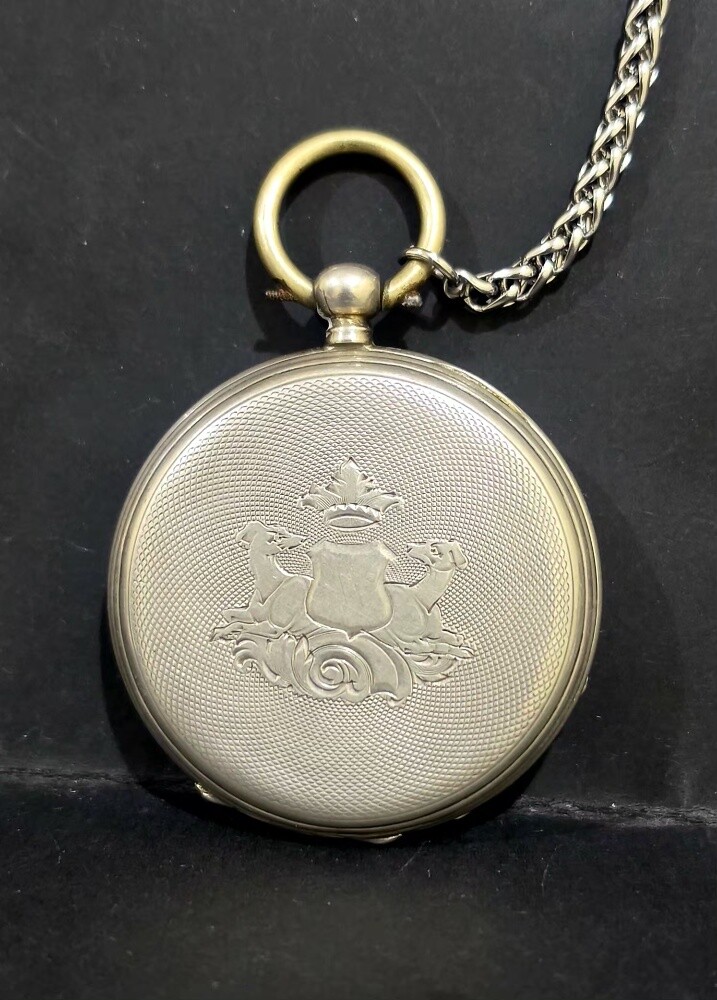 Vintage Swiss 1800's Pocket Watch - 5