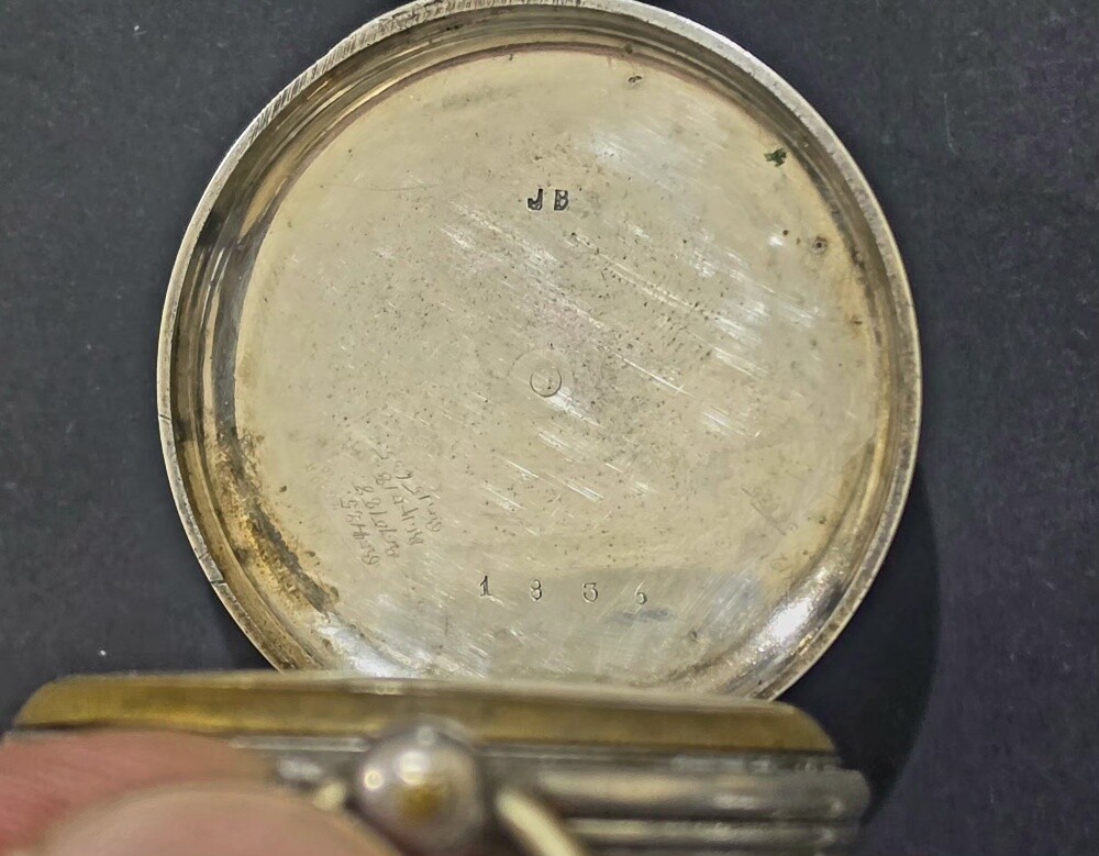 Vintage Swiss 1800's Pocket Watch - 6