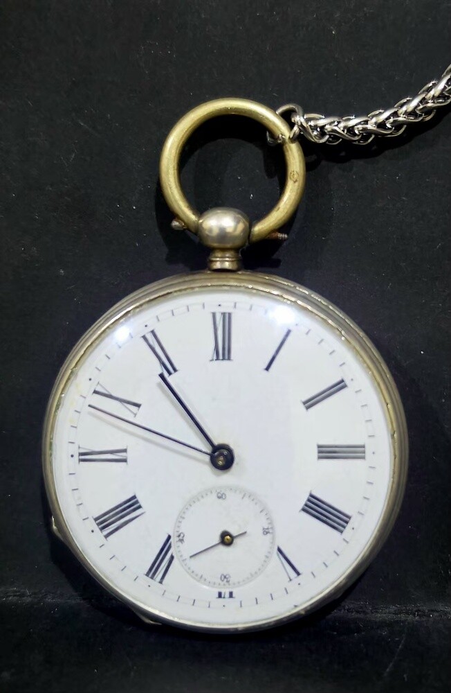 Vintage Swiss 1800's Pocket Watch - 2