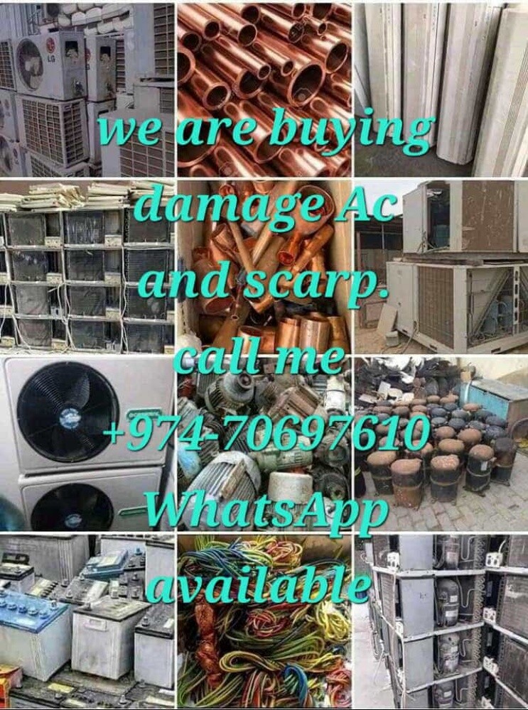 we are buying damage ac please call - 1