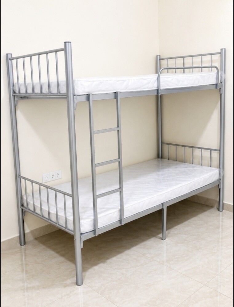 Metal Bunk Bed & mattress available - 3