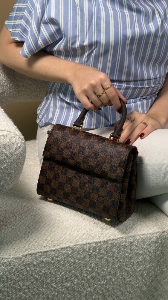 LVN Cluny Mini Brown Damier Ebene - 3