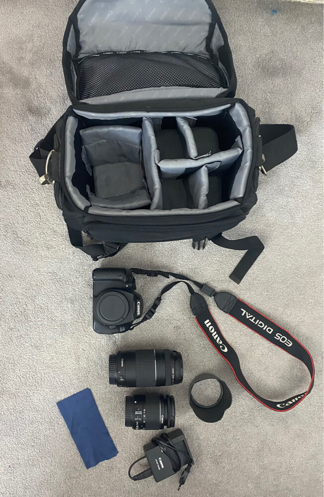 Canon EOS 600D DSLR Camera + 2 Lens - 5