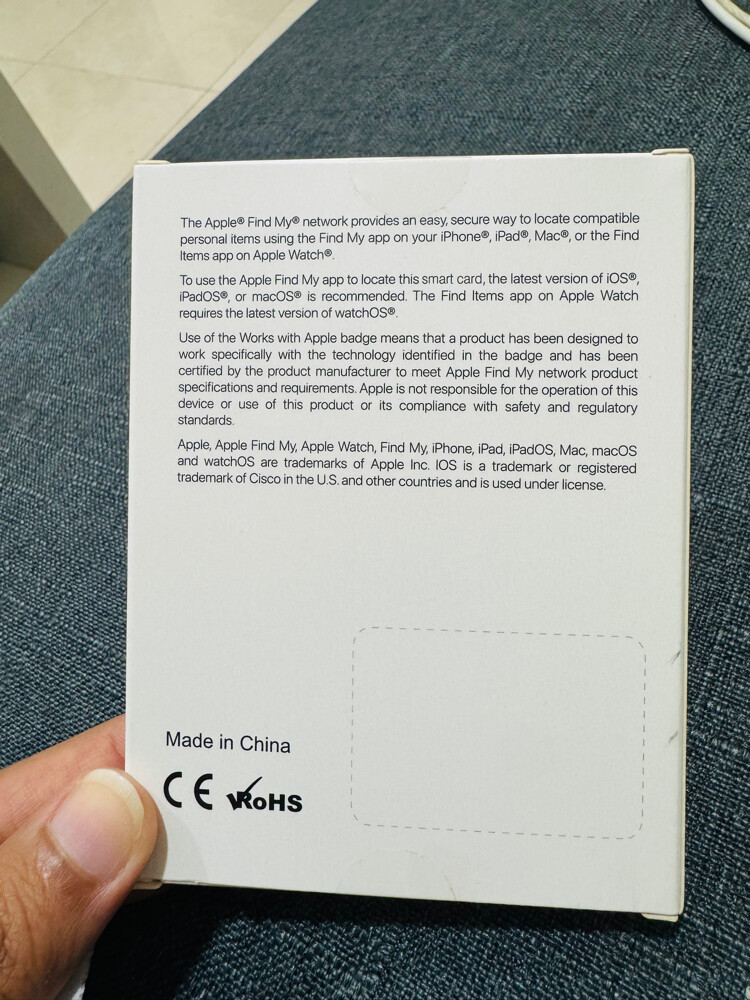BMAOR Smart Card – Apple Find My Co - 2