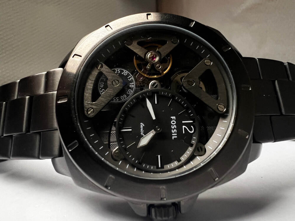Fossil Privateer Twist BLACK - 8