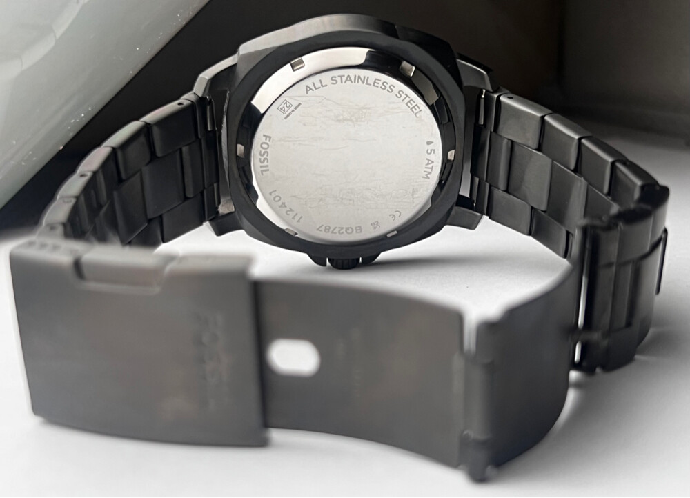 Fossil Privateer Twist BLACK - 15