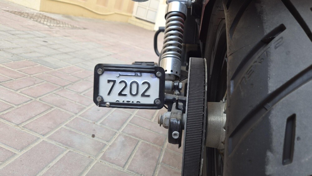 7202 motorcycle plate number - 1
