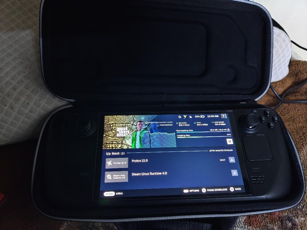 steam deck oled new condition 512gb - 2