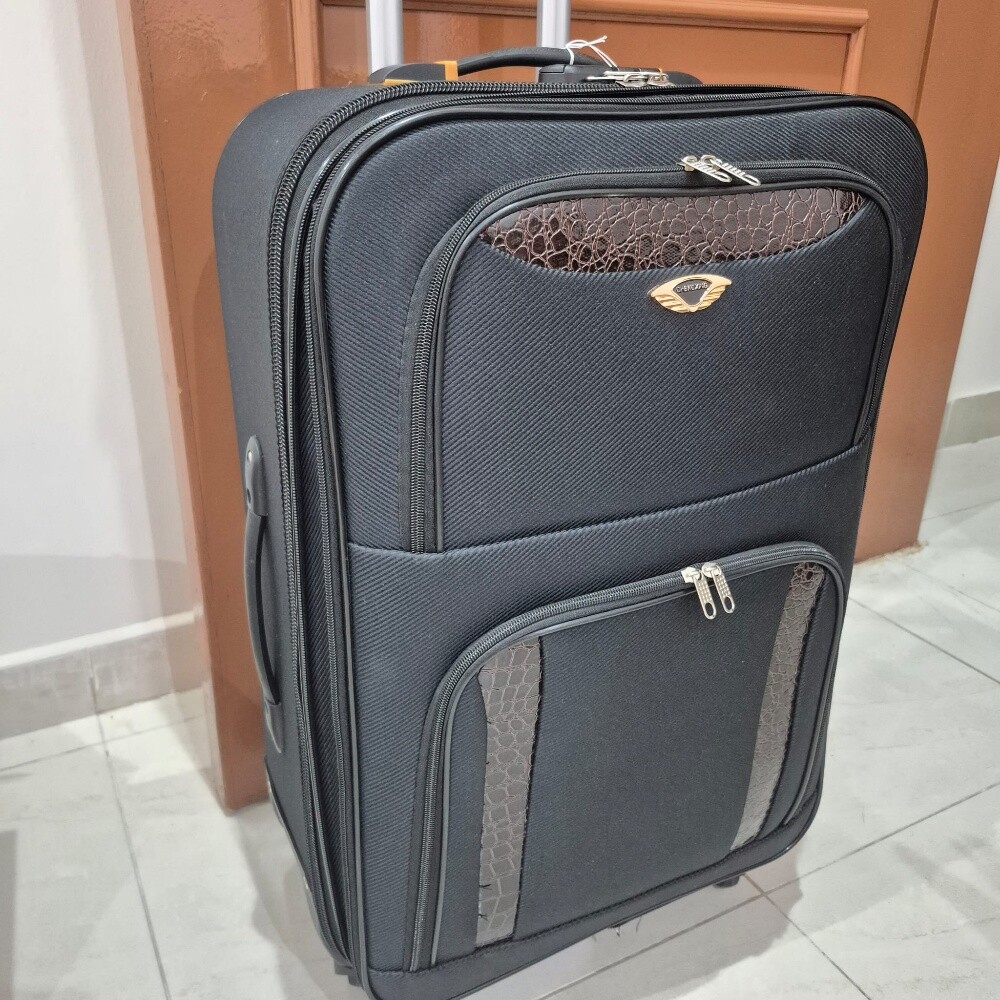 2 New Luggage Trolley Bag - 10