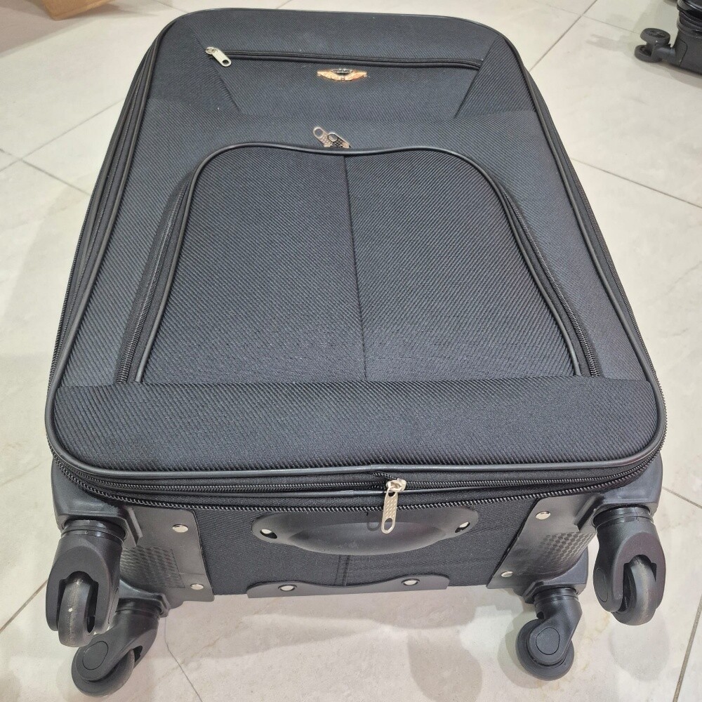 2 New Luggage Trolley Bag - 8