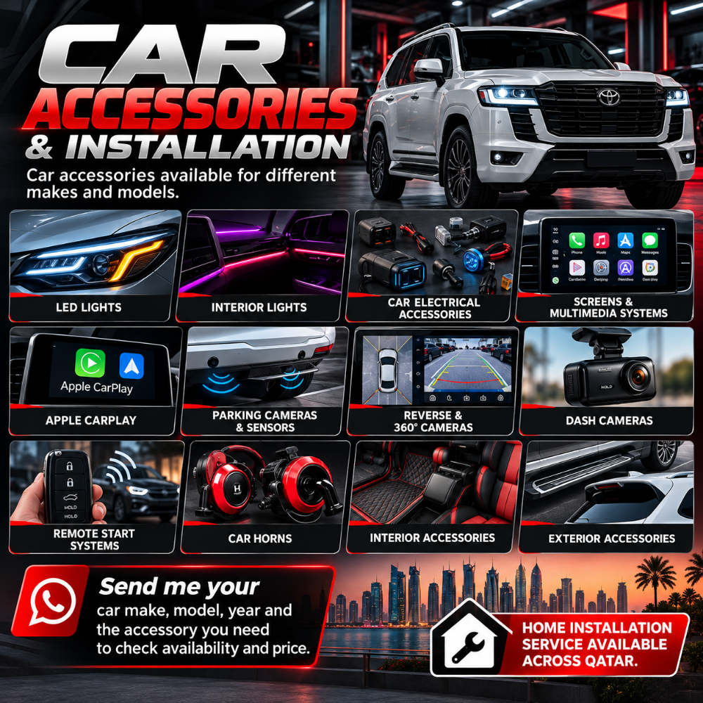 CAR ACCESSORIES & INSTALLATION - 1