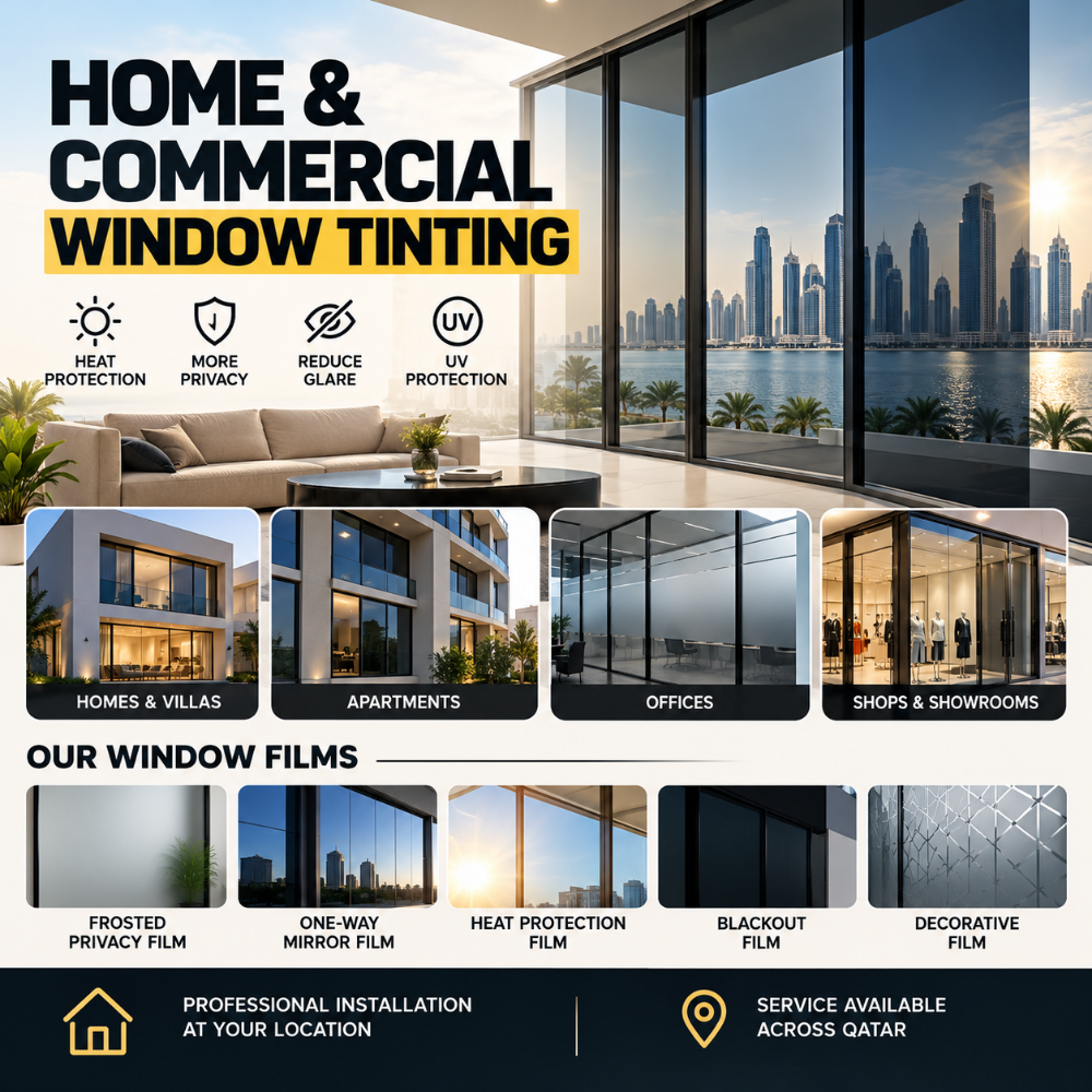 Home & Commercial Window Film - 1