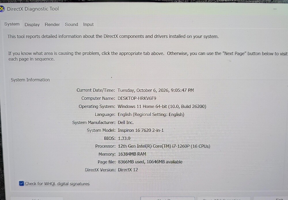 DeLL 2in1 i7-1260p 16GB 512GB 2GB N - 7