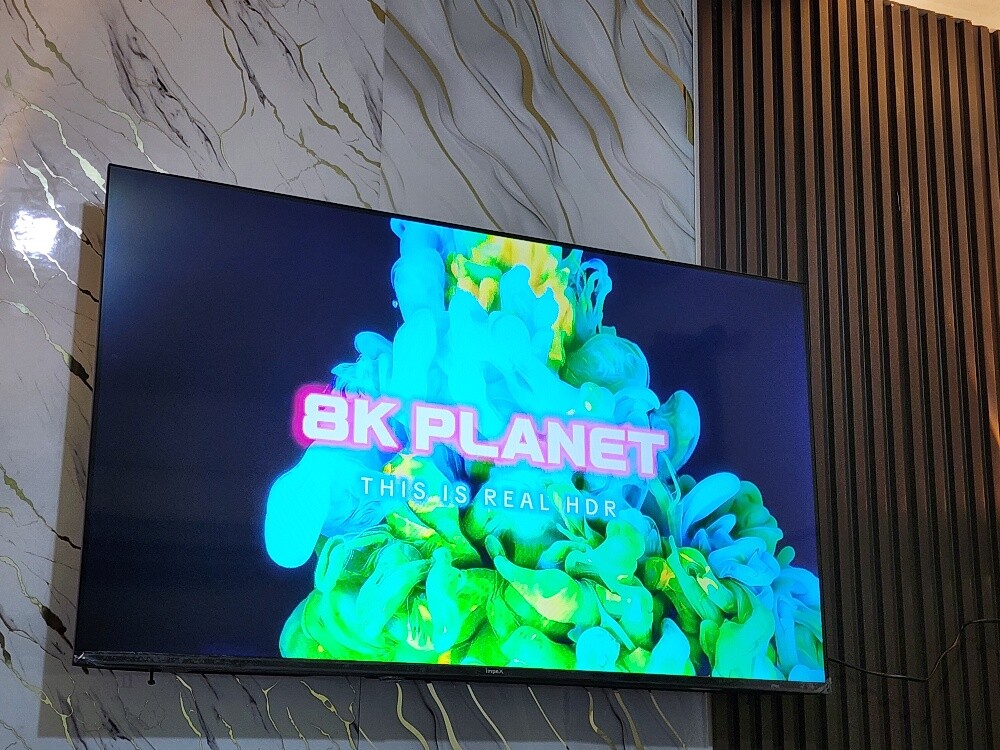 50 smart android Qled tv with box - 3