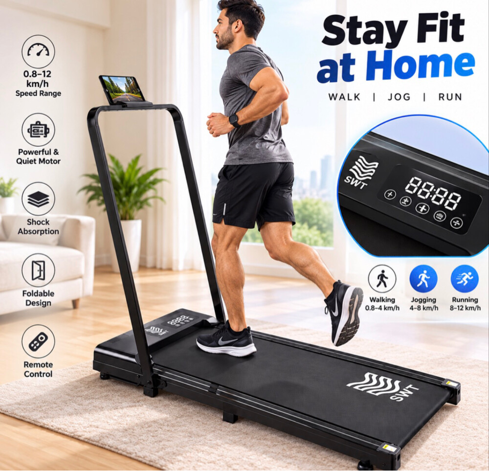 SWT Electric Home Treadmill - 2