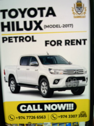 coaster, Hilux  for rent - 1