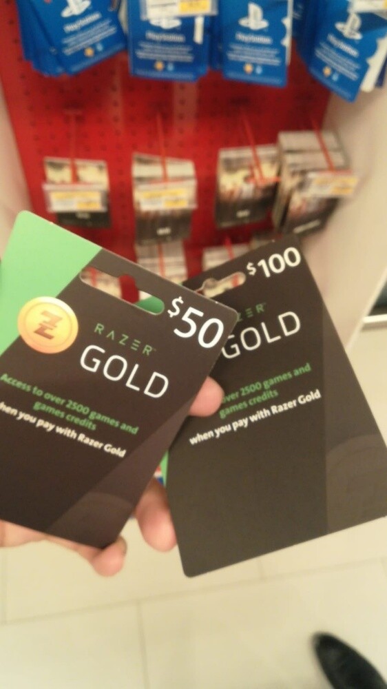 $50 Gold Razer card - 1