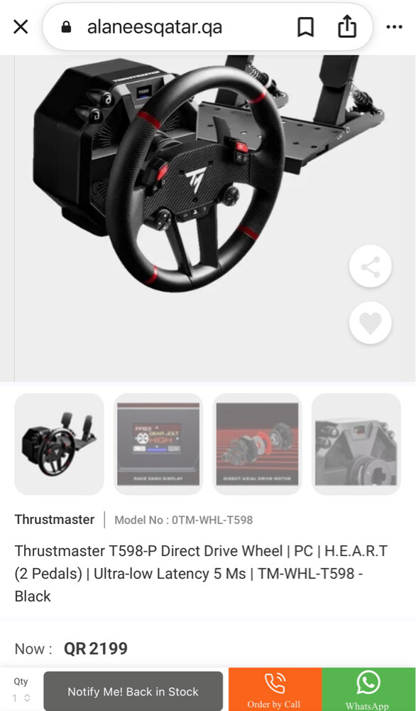Direct axial Drive racing wheels - 2