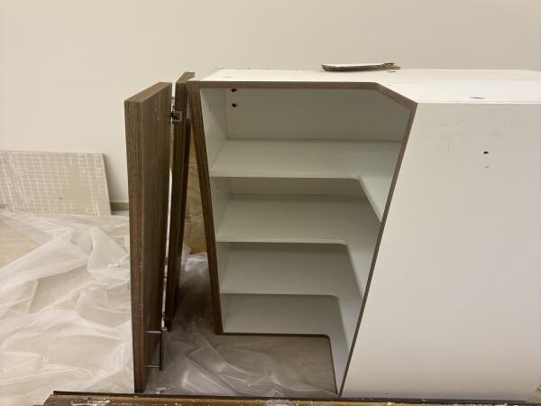 Used Kitchen Cabinet and a Door( Wi - 2