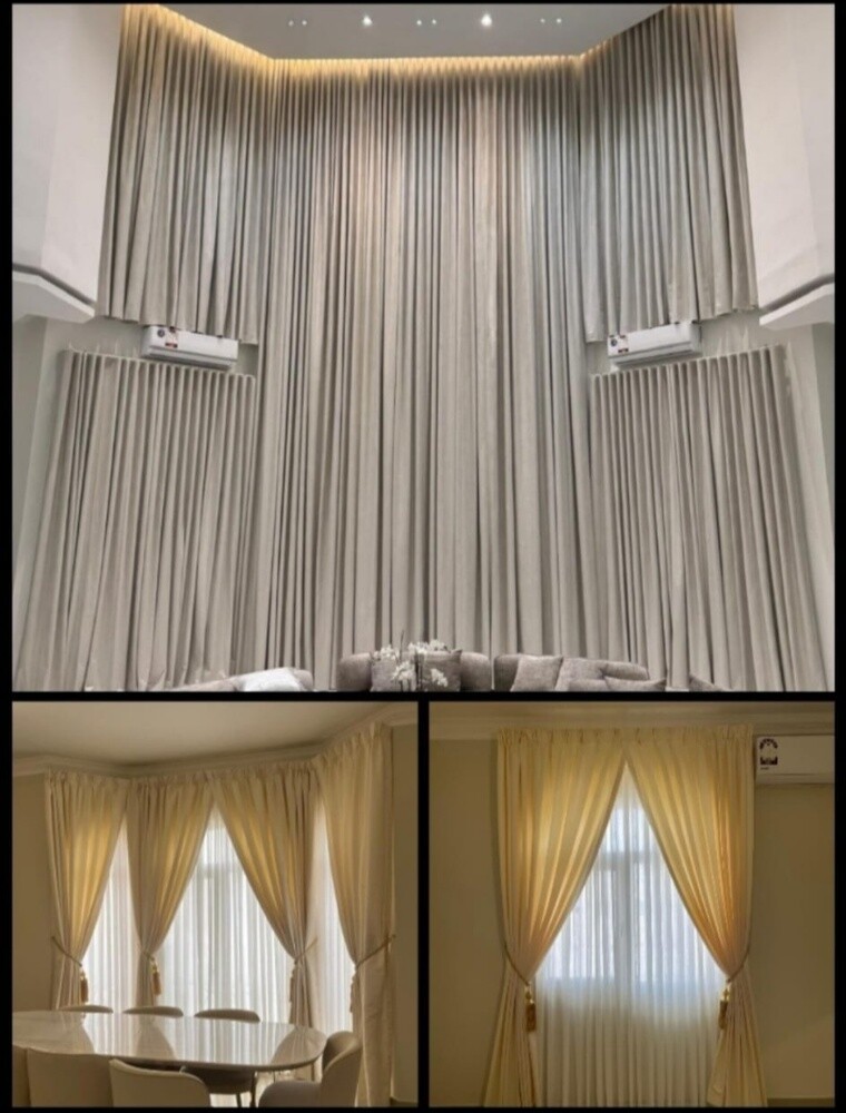 Curtains, roller blinds, vertical b - 3