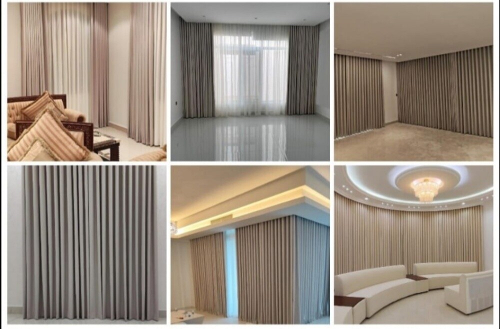 Curtains, roller blinds, vertical b - 1