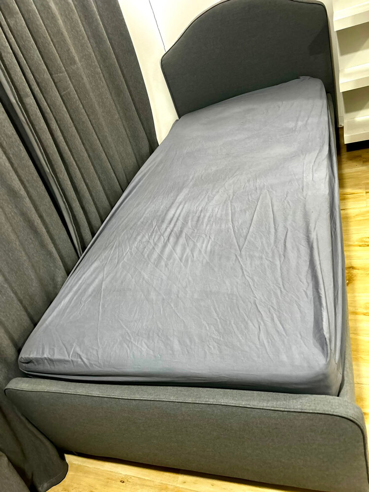 single bed with mattress - 3