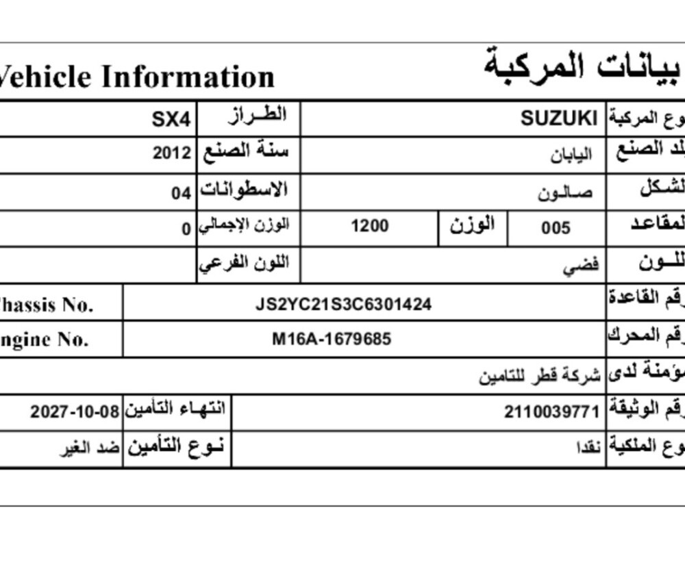 Suzuki semi-new car - 1
