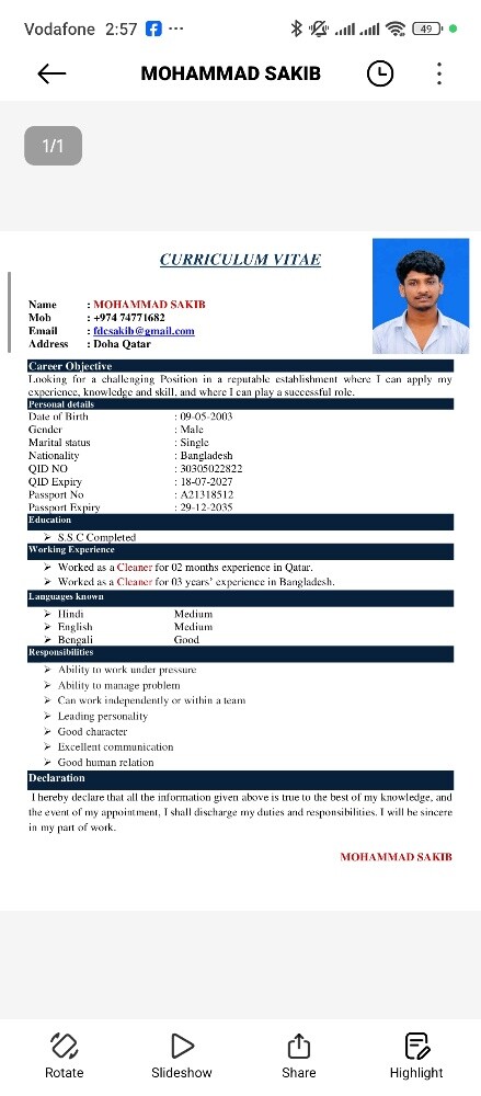 Mohammad Sakib - 1