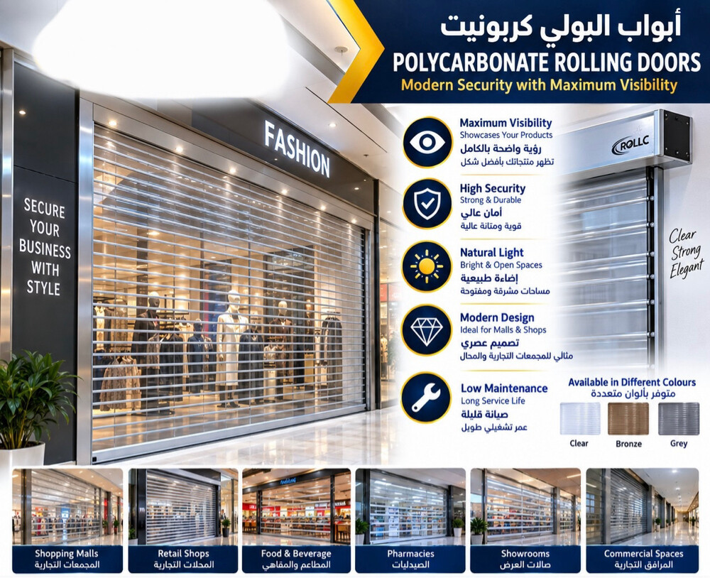 شركة رائدة في مجال ابواب الشتر - 6