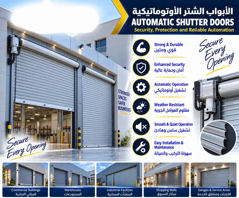 شركة رائدة في مجال ابواب الشتر - 11