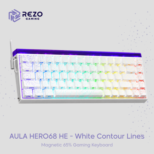 Keyboard AULA HERO 68HE (3 colors) - 1