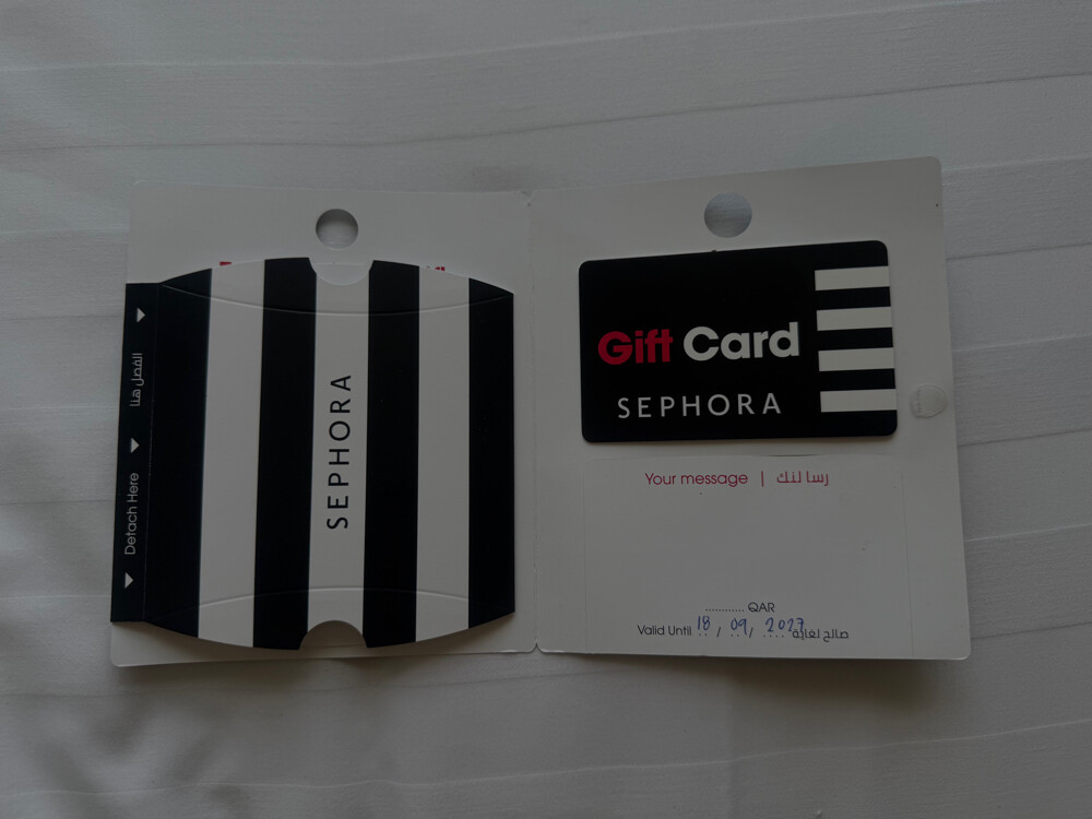 Sephora gift card - 2